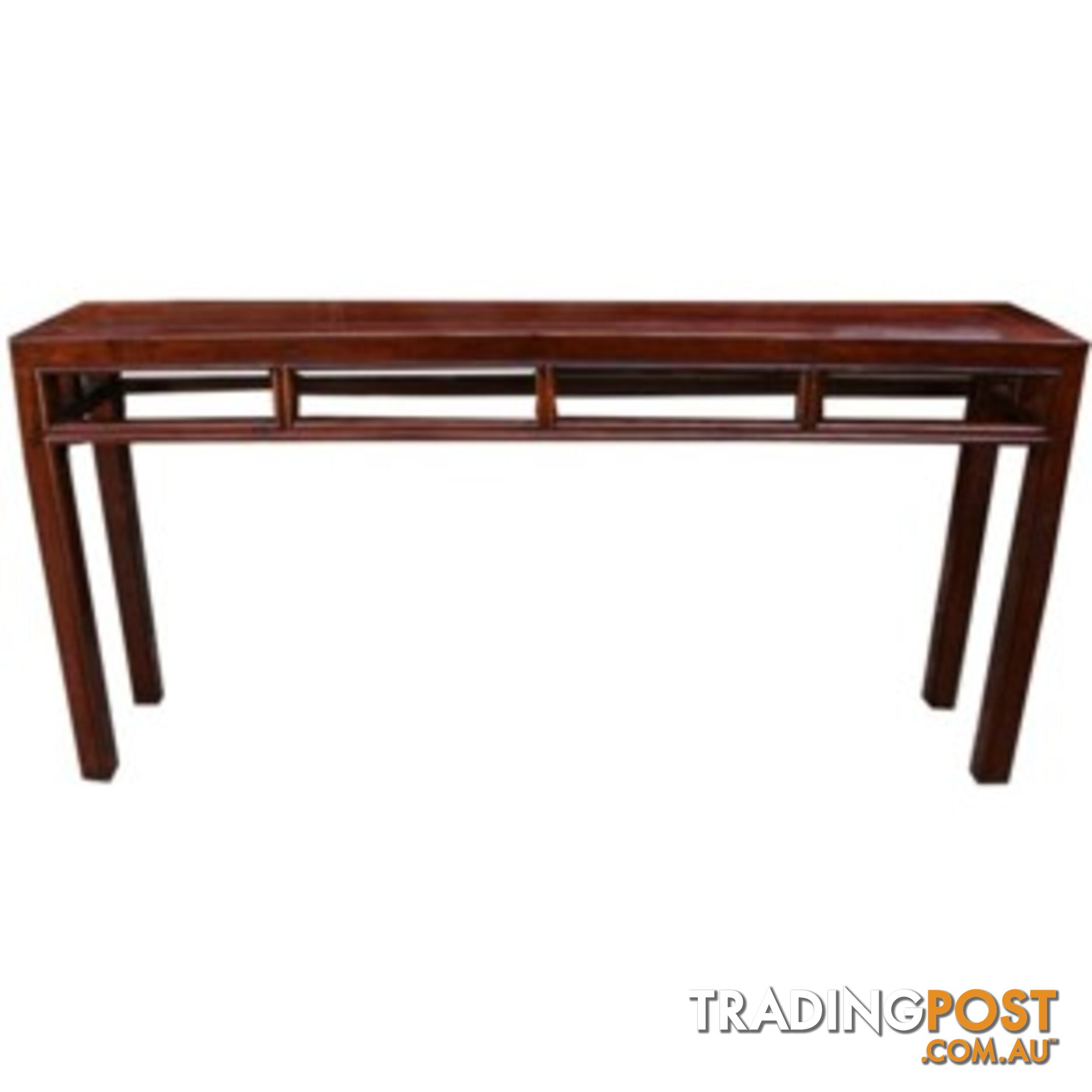 Original Brown Double Sided Chinese Console Table