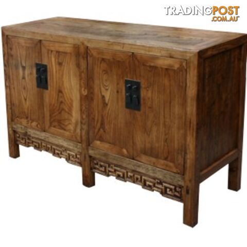 Natural Elm Chinese Sideboard