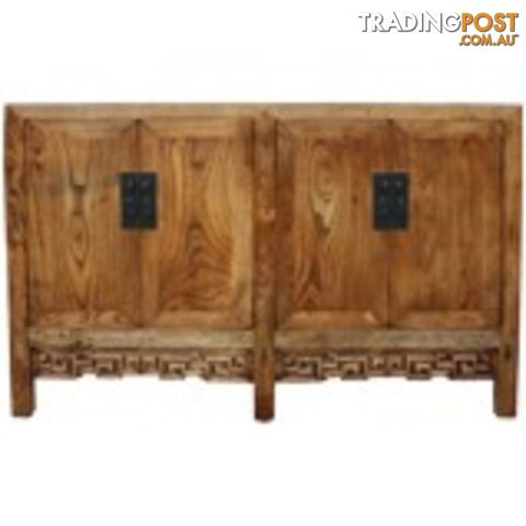 Natural Elm Chinese Sideboard