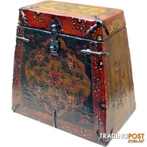 Tibetan Style Antique Decorative Box - photo 2 of 2
