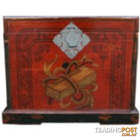 Decorative Painted Chinese Trunk
