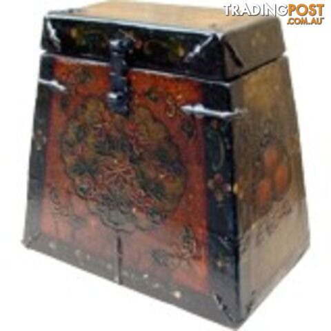 Tibet Storage Box with Colour Painting