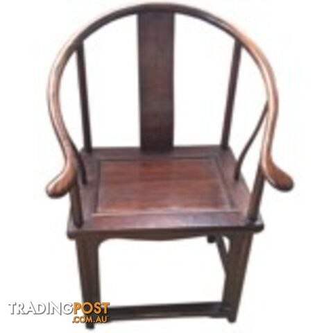 Original Chinese Horseshoe Arm Chair