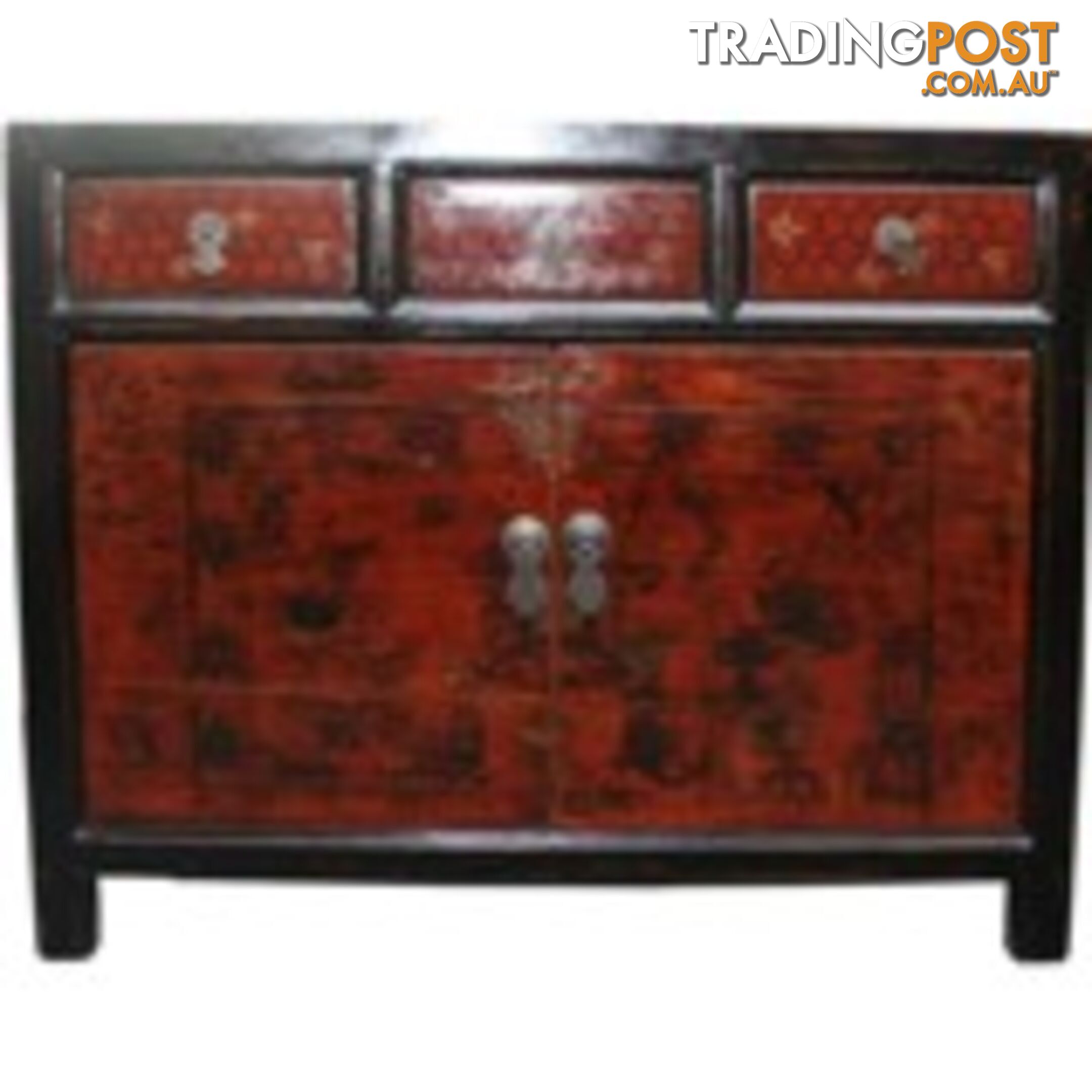 Mongolian Painted Sideboard