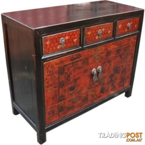 Mongolian Painted Sideboard