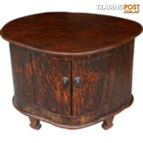 Brown Tree Trunk Looked Chinese Side Table
