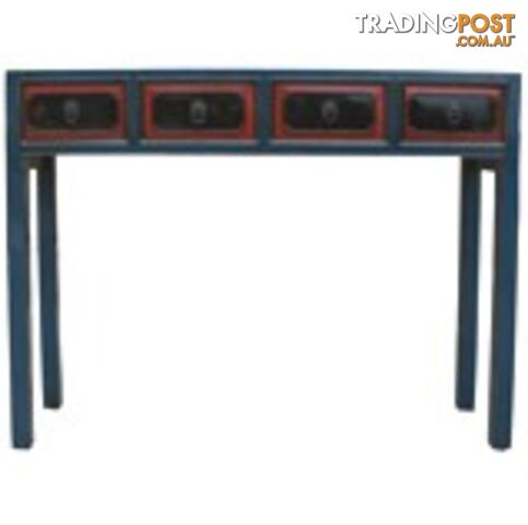 Original Mandarin Blue Hall Table/Console Table