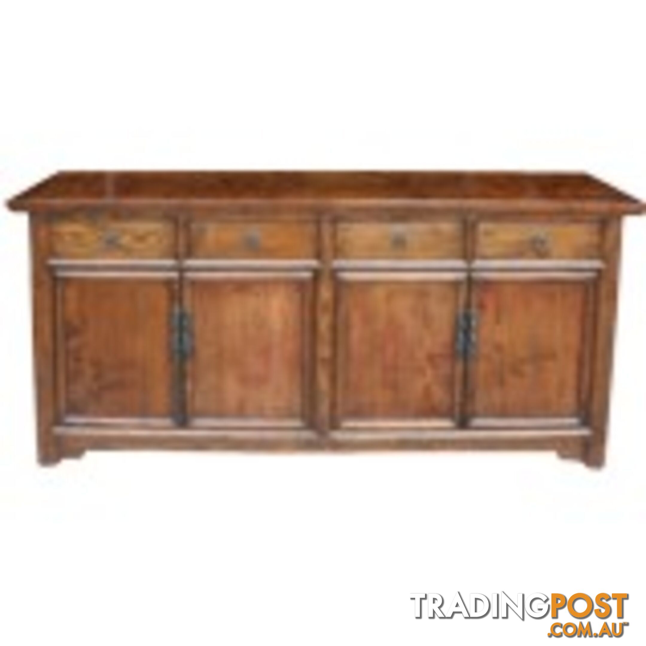 Original Elm/Walnut Chinese Sideboard