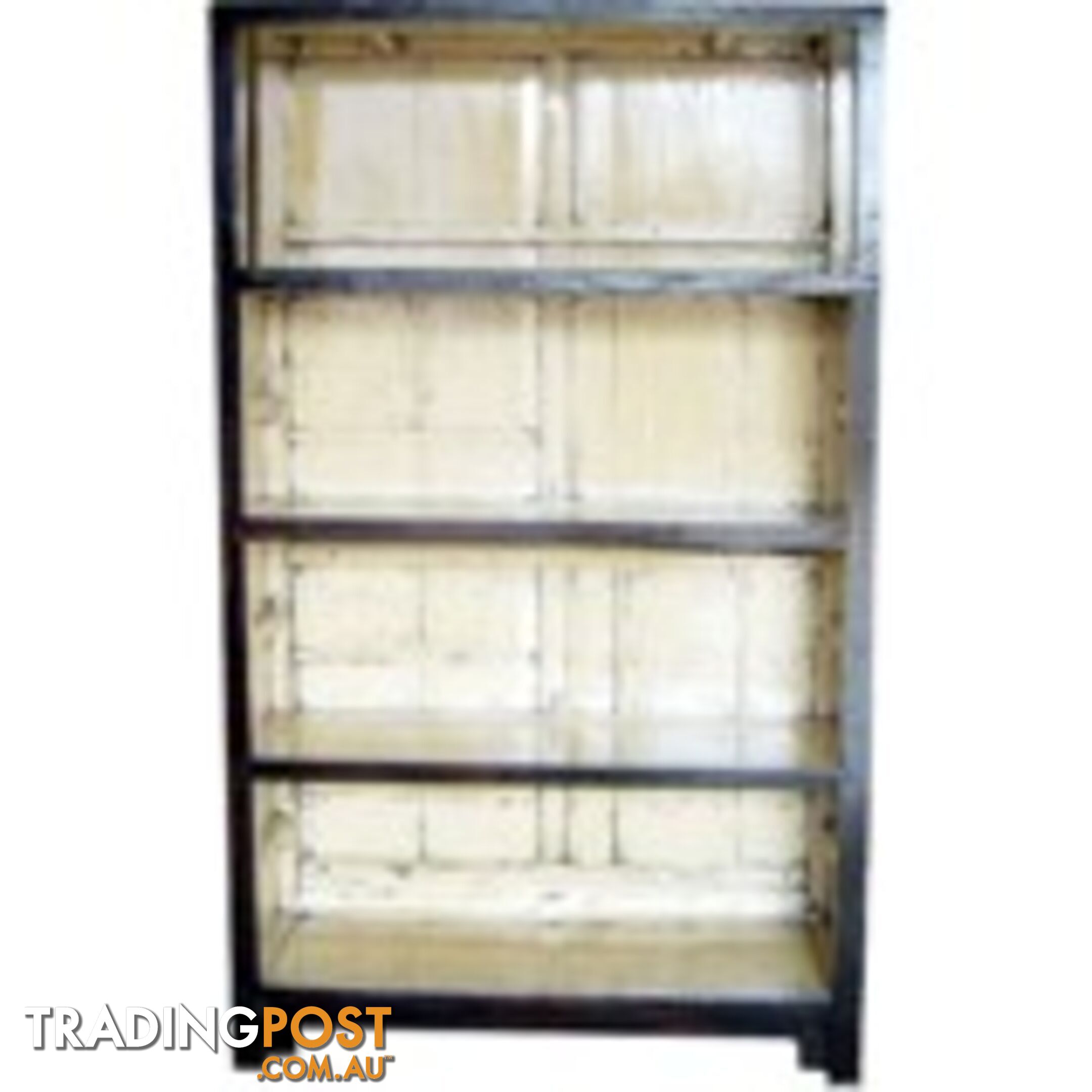 Huge Original Chinese Wood Bookshelf