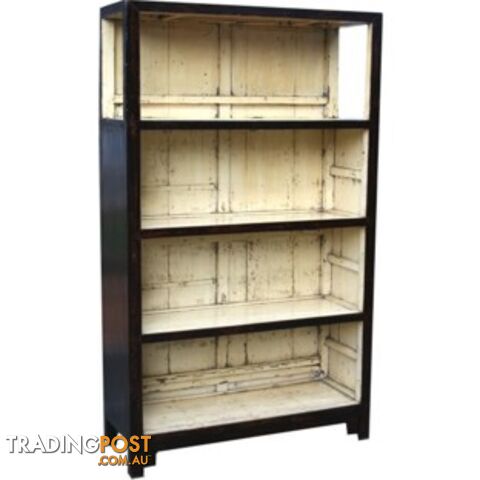 Huge Original Chinese Wood Bookshelf