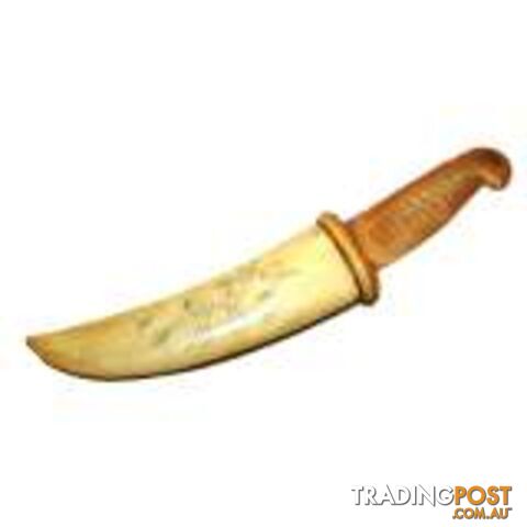 Large Antique Chinese Rib Bone Knife