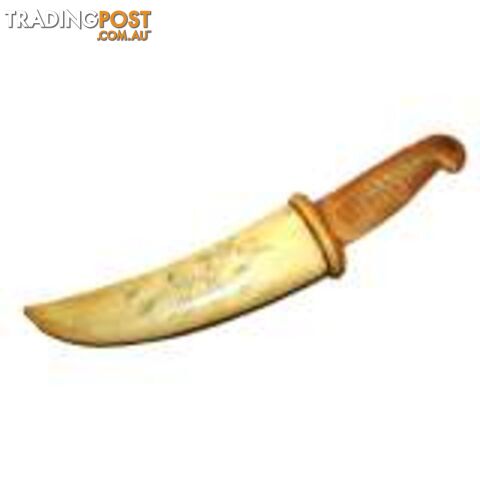 Large Antique Chinese Rib Bone Knife