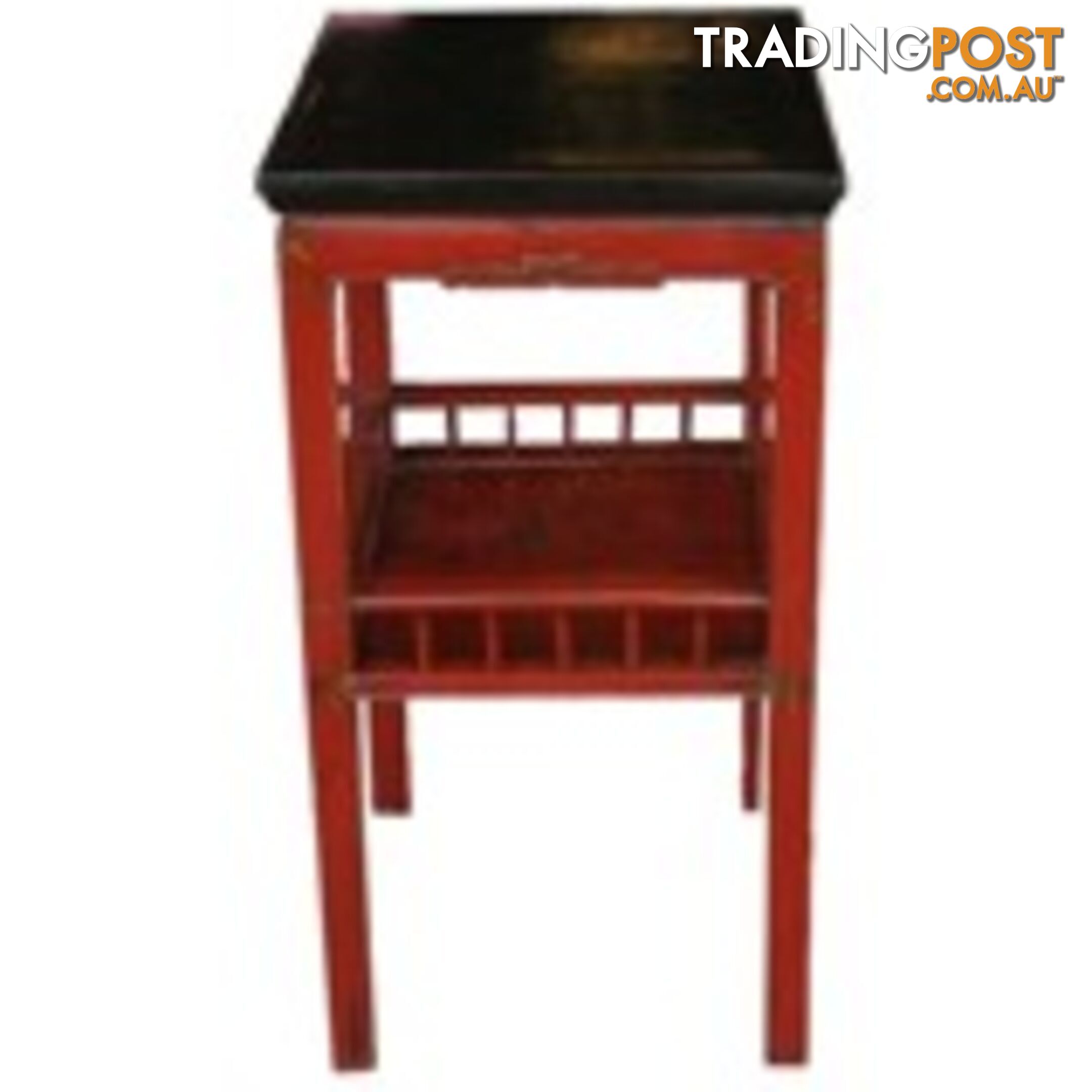 Original Chinese Red Vase Table