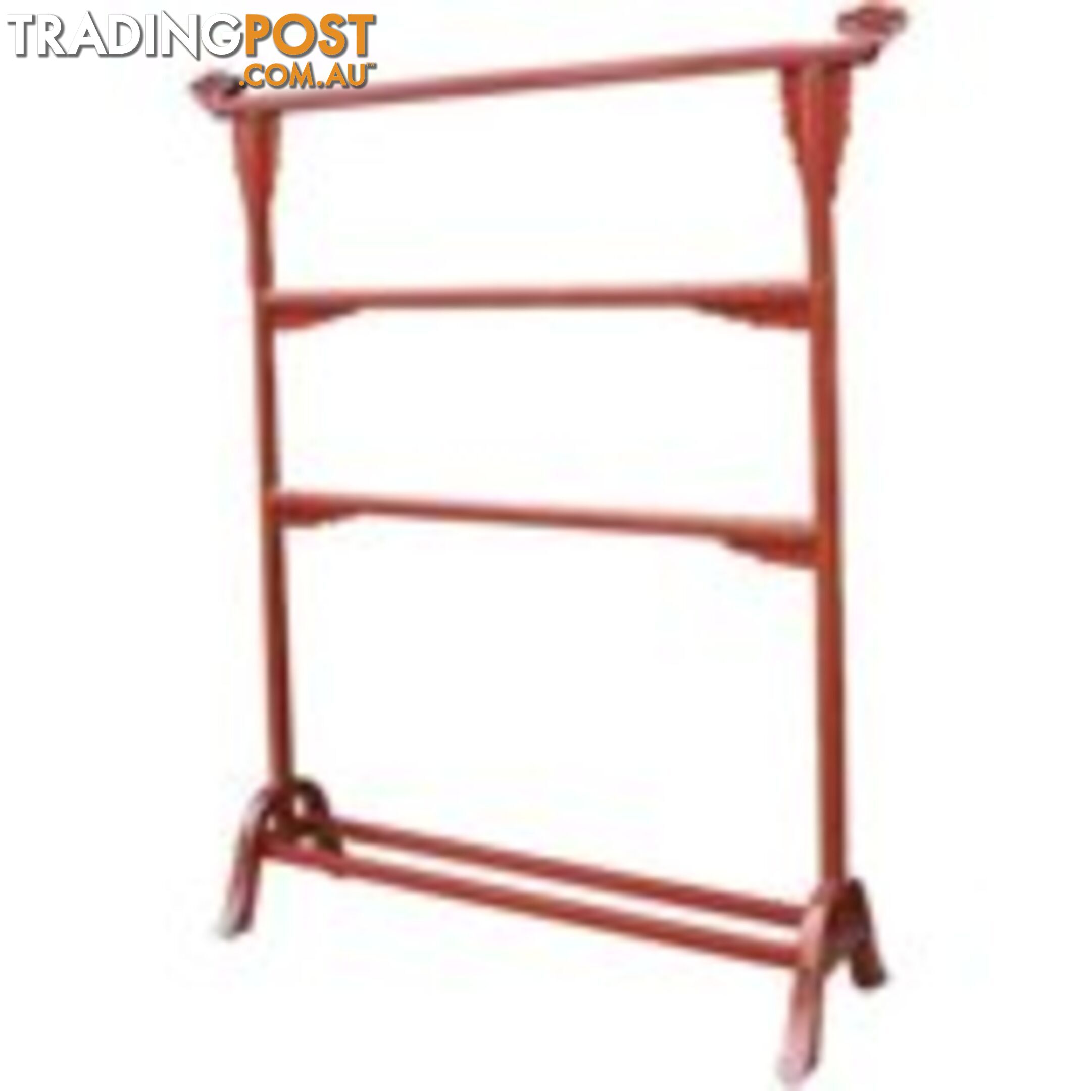 Oriental Red Lacquer Clothes Rack