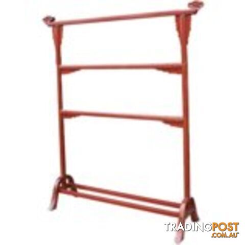 Oriental Red Lacquer Clothes Rack