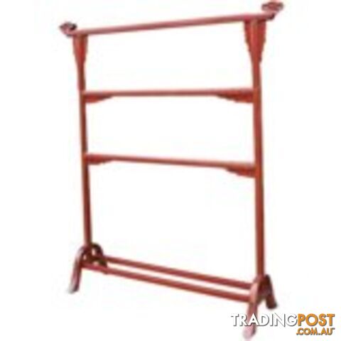 Oriental Red Lacquer Clothes Rack