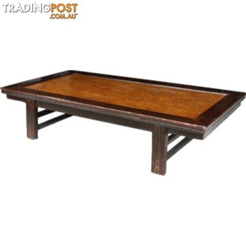 Large Chinese Antique Coffee Table Daybed