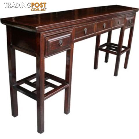 Original Painting Chinese Desk Table