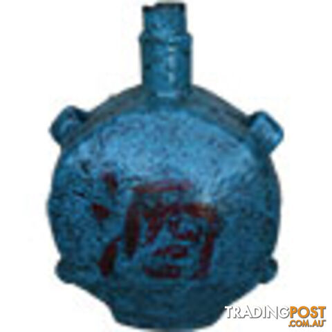 Antique Chinese Wine Bottle Hip Flask