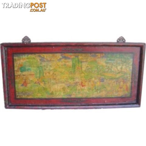 Tibetan Antique Wood Paintings