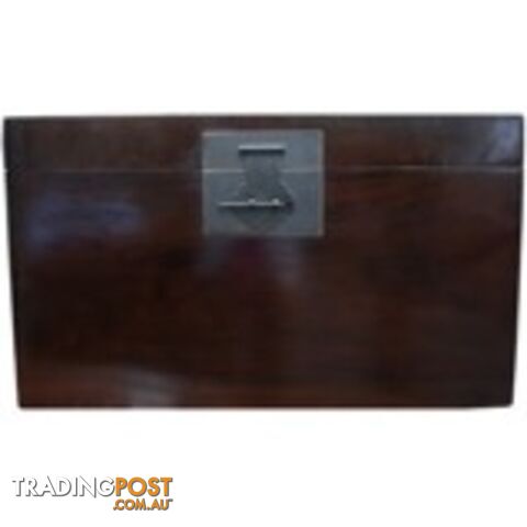 Brown Chinese Camphor Wood Storage Chest