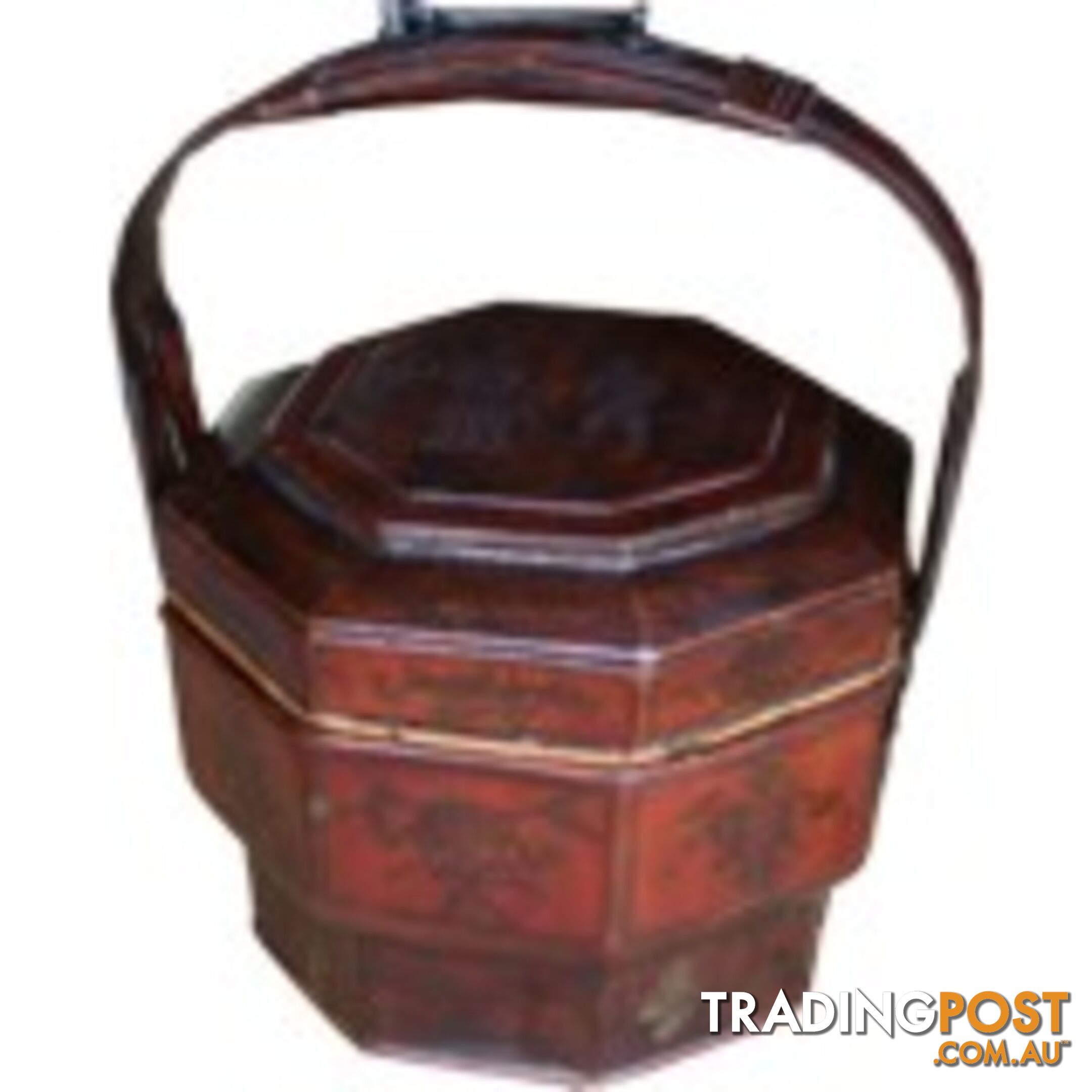 Chinese Antique Carrying Basket