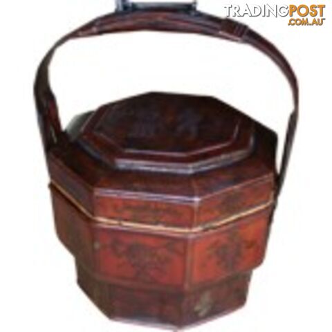 Chinese Antique Carrying Basket