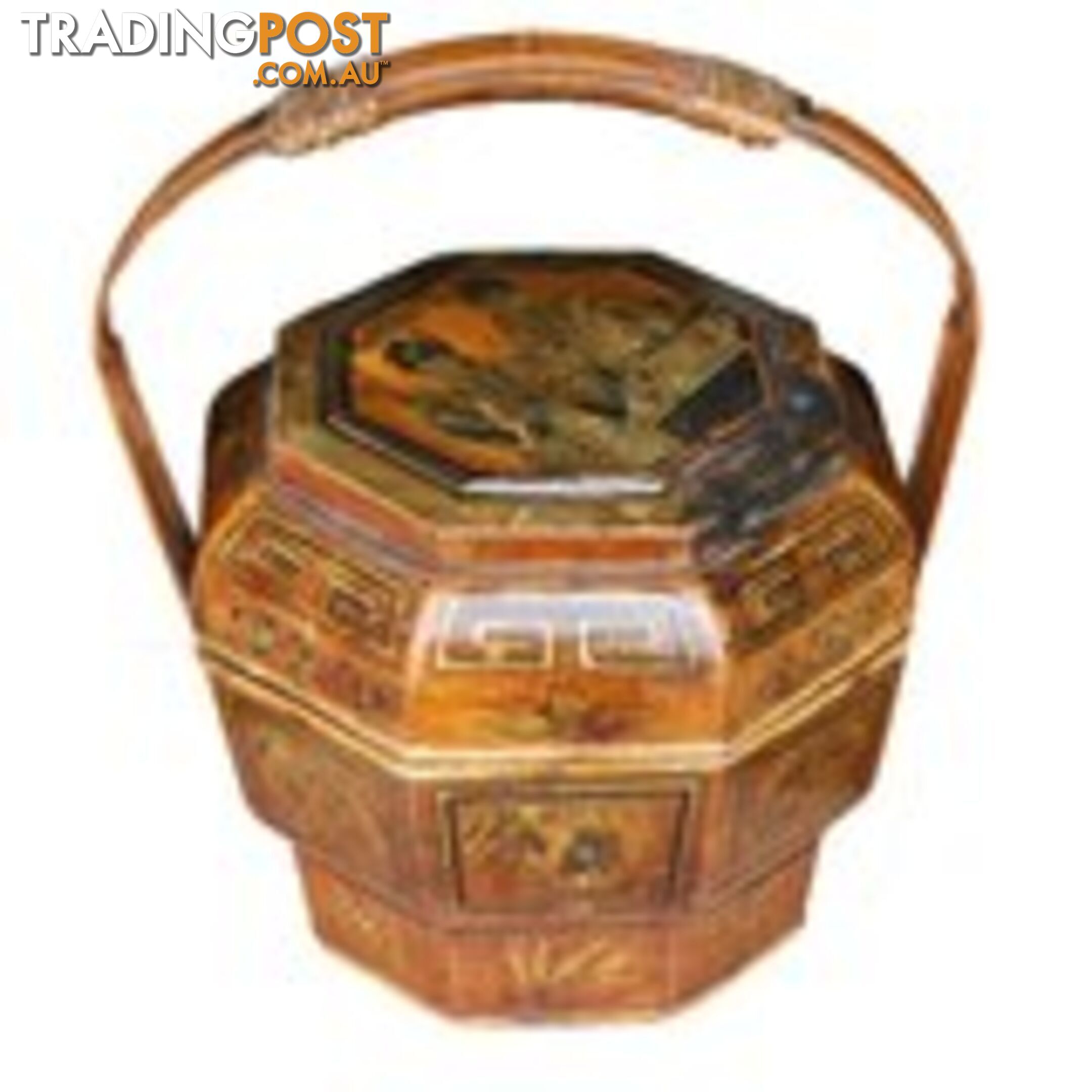 Chinese Antique Decoration Basket