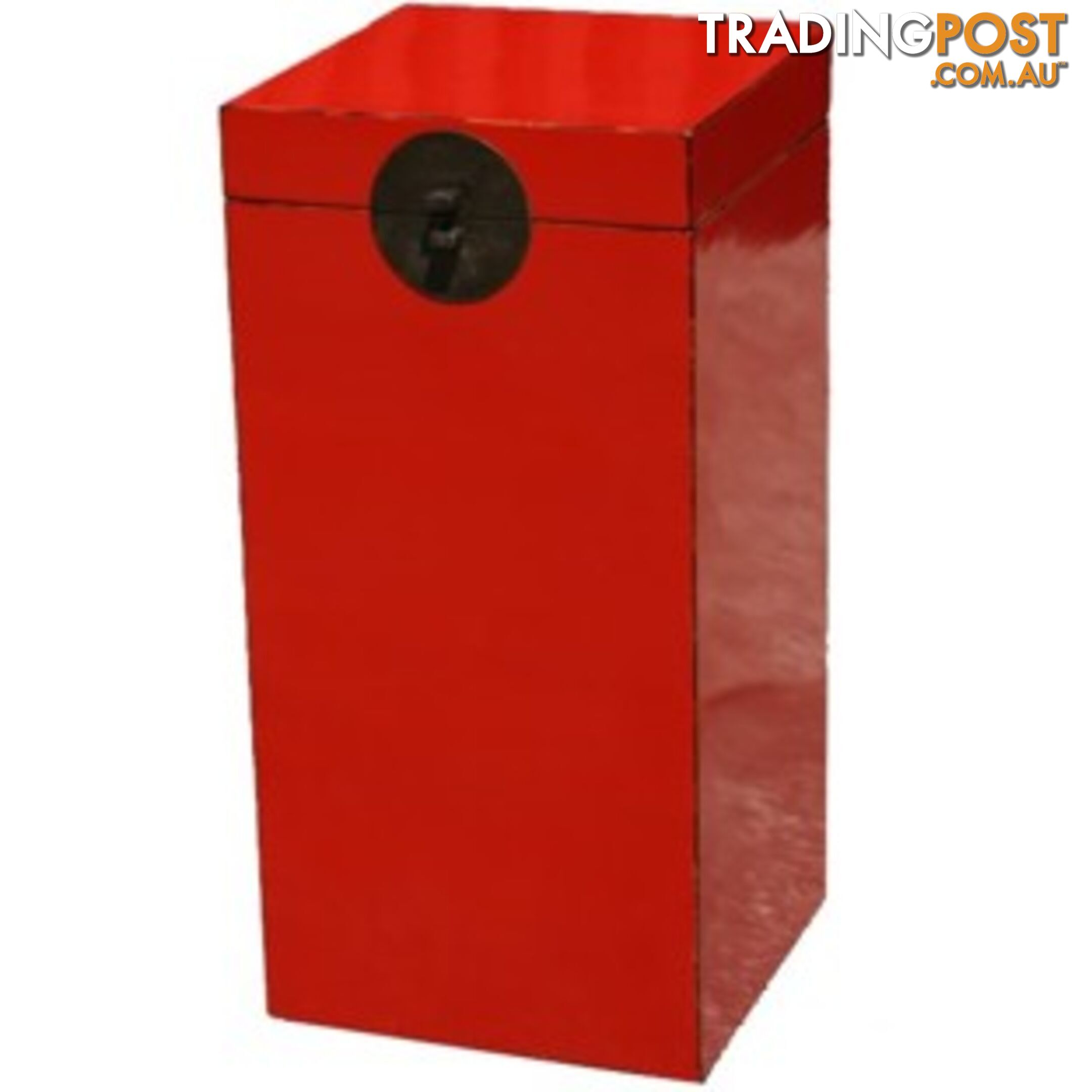 Red Chinese Wood Tall Trunk