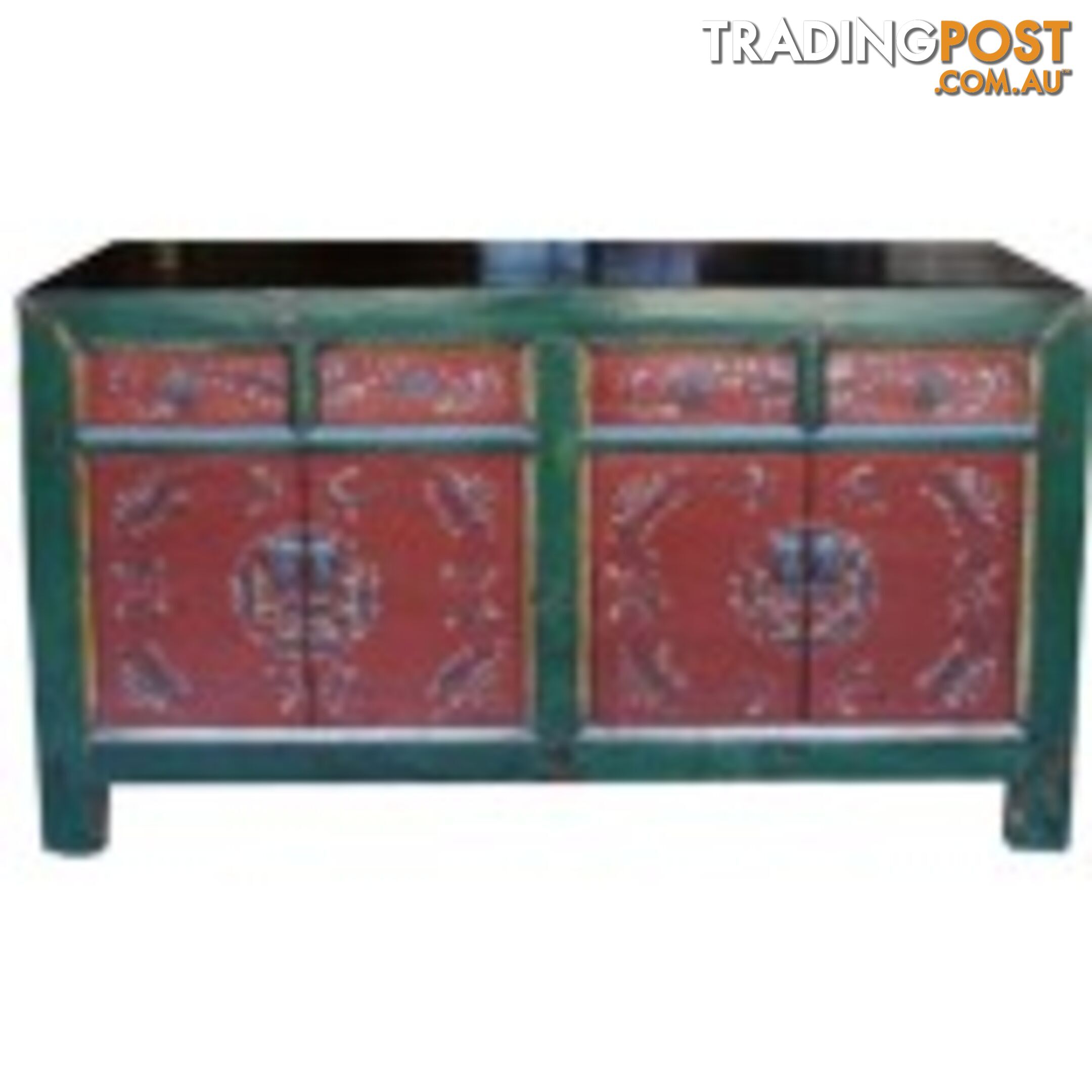 Mongolian Painted Sideboard