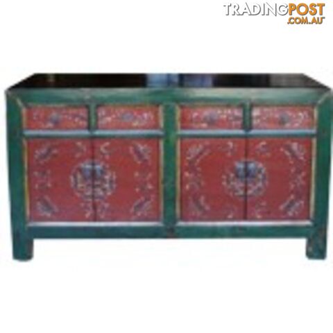 Mongolian Painted Sideboard