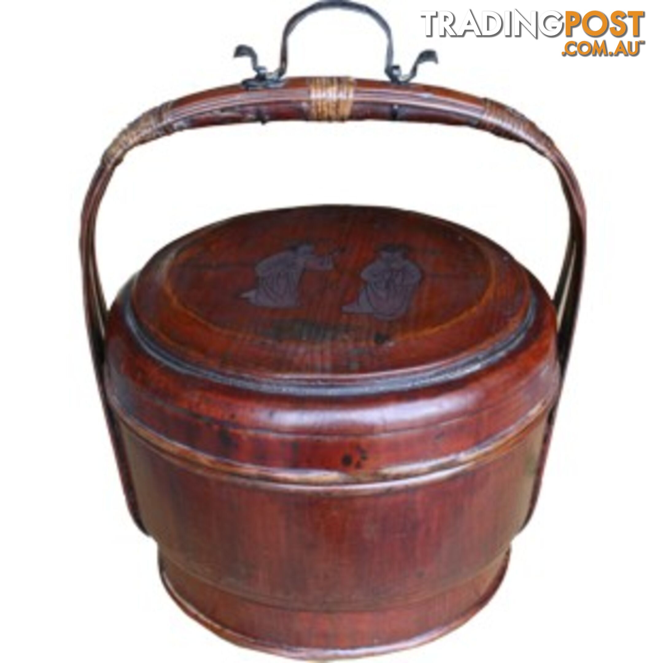 Chinese Antique Carrying Basket