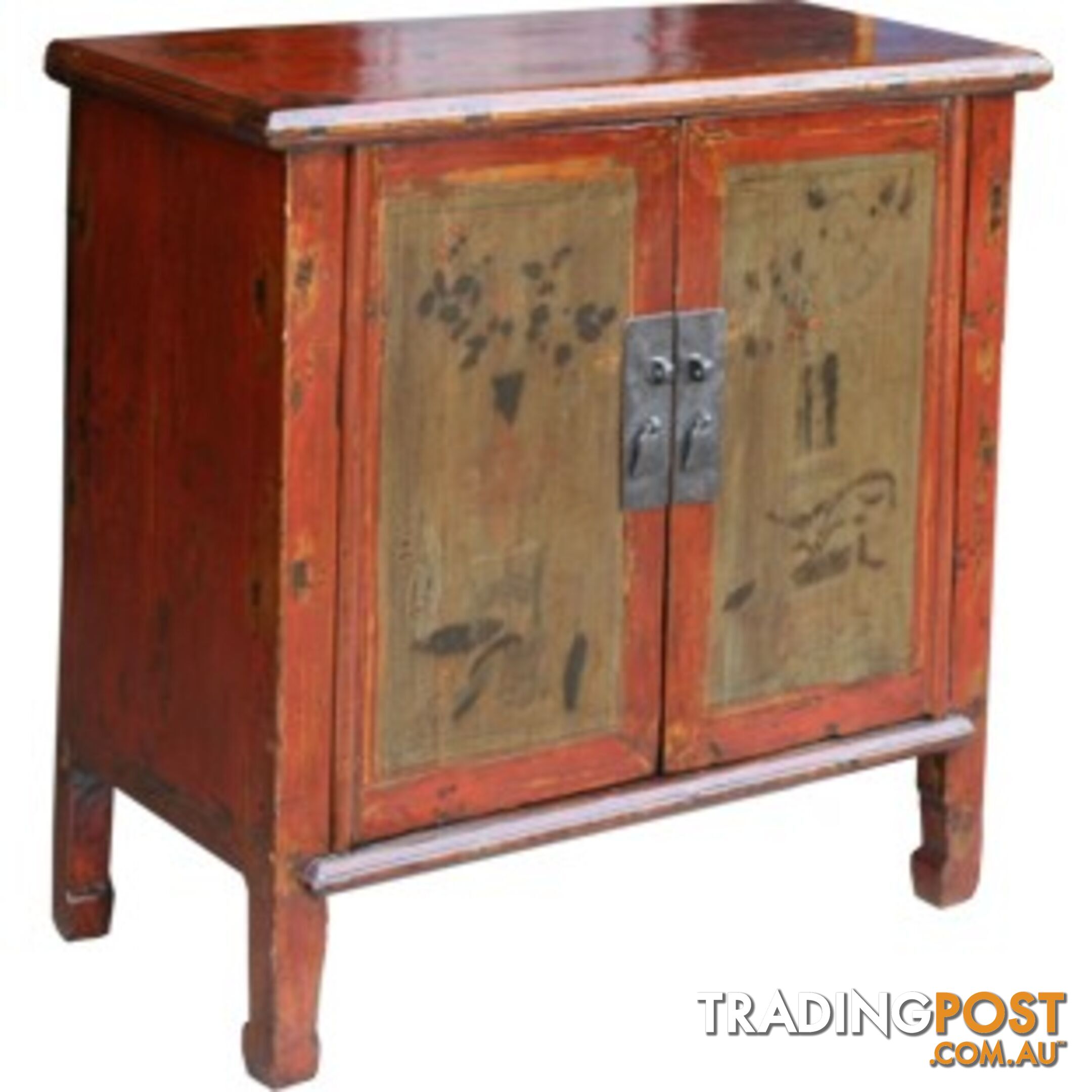 Chinese Antique Red Cabinet