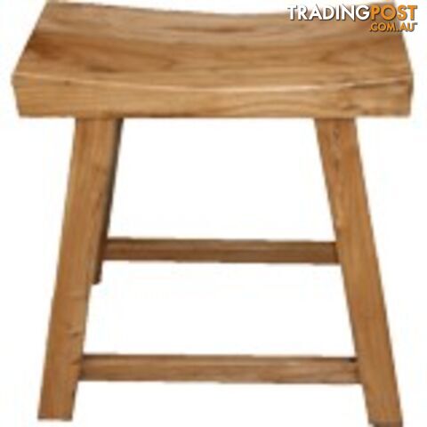 Light Brown Country Style Oriental Farmer Stool