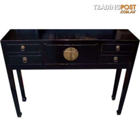 Black Oriental Chinese Hallway Table - photo 2 of 2