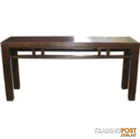 Solid Brown Chinese Console Table