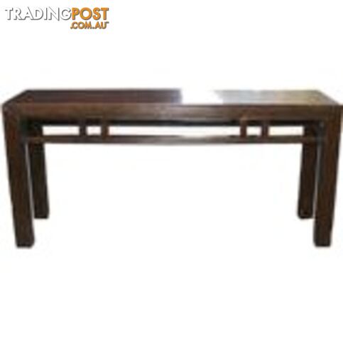 Solid Brown Chinese Console Table