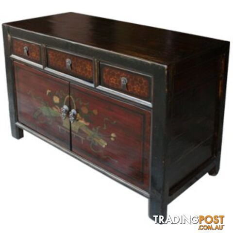 Mongolian Painted Sideboard