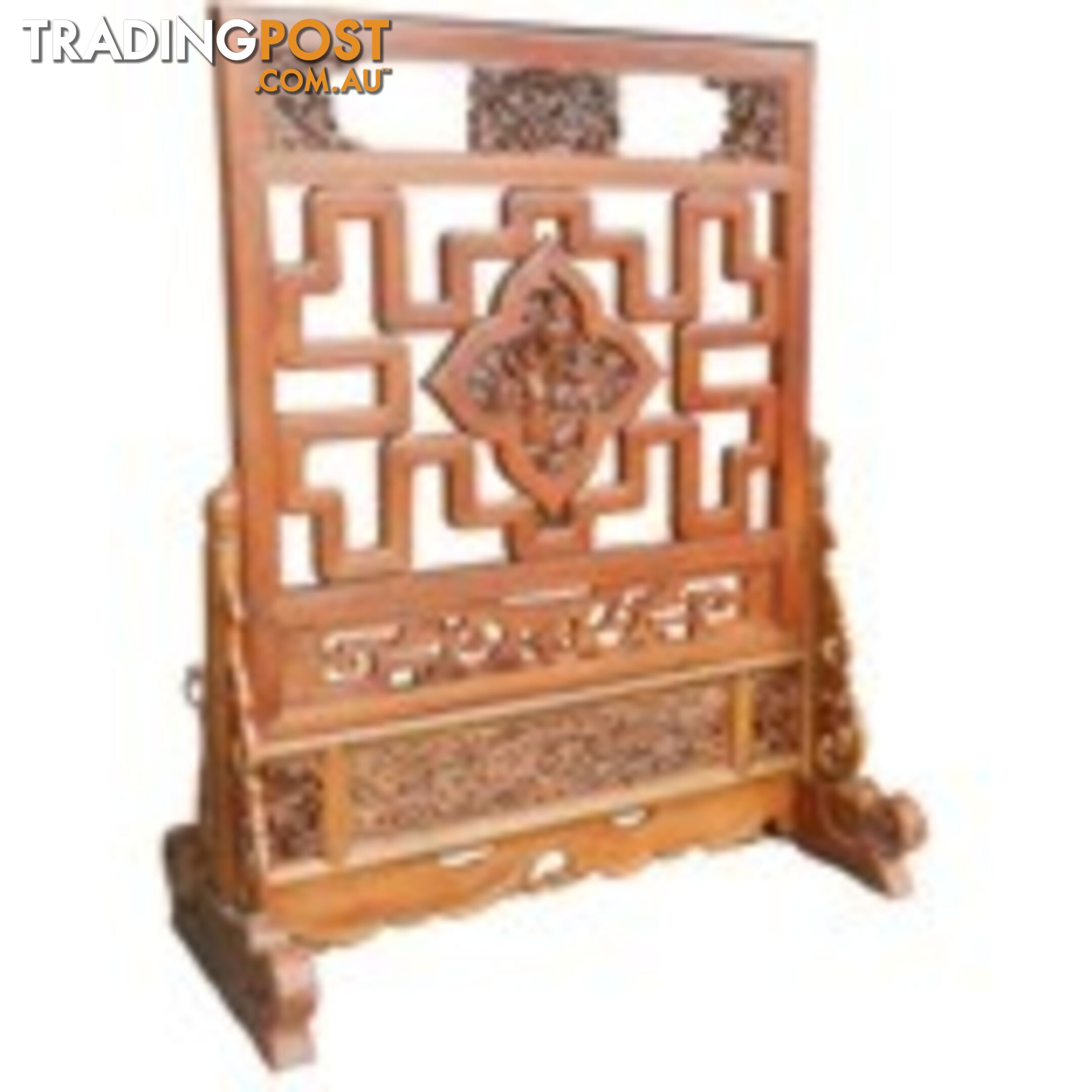 Chinese Antique Carved Screen Room Divider