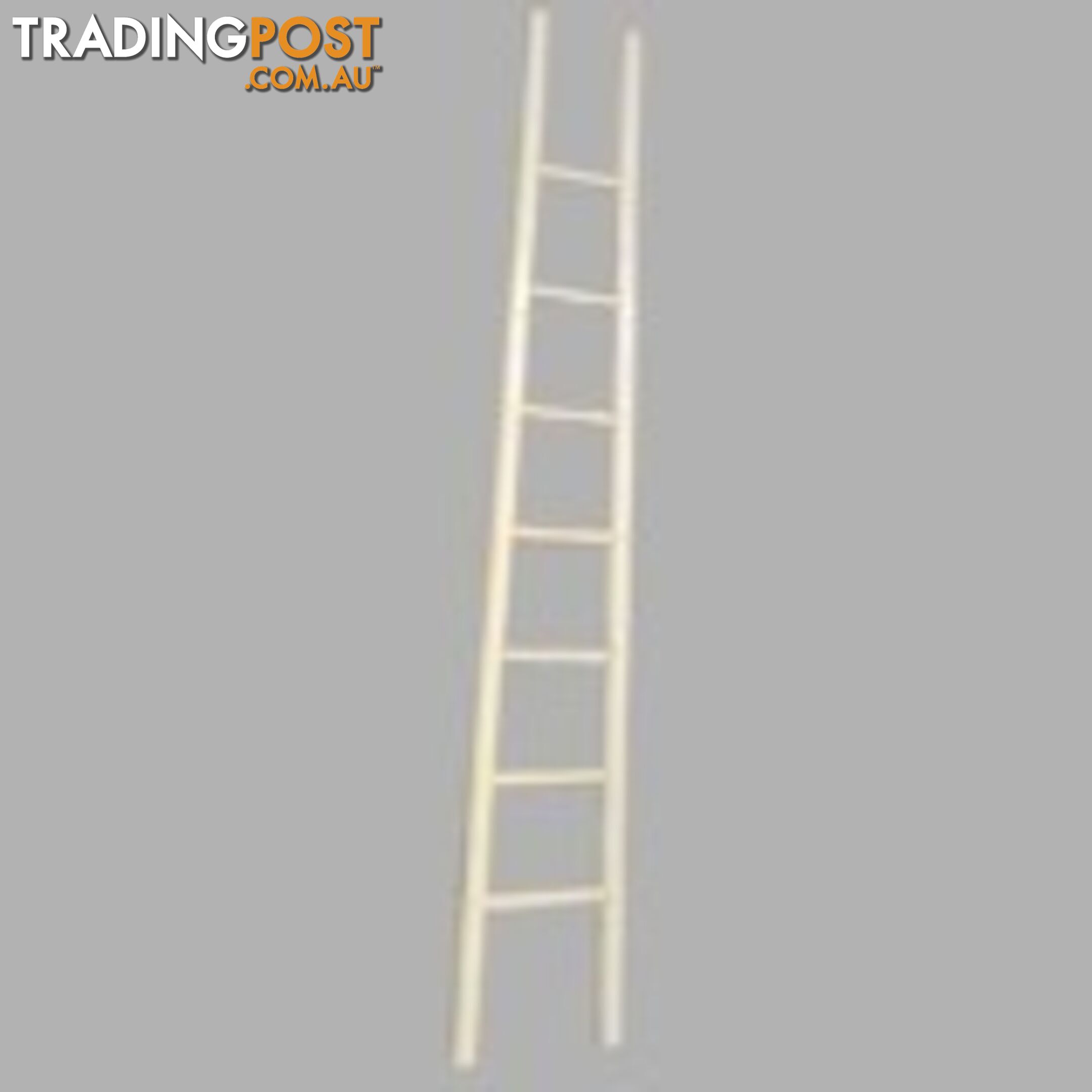 White Lacquer Bamboo Ladder