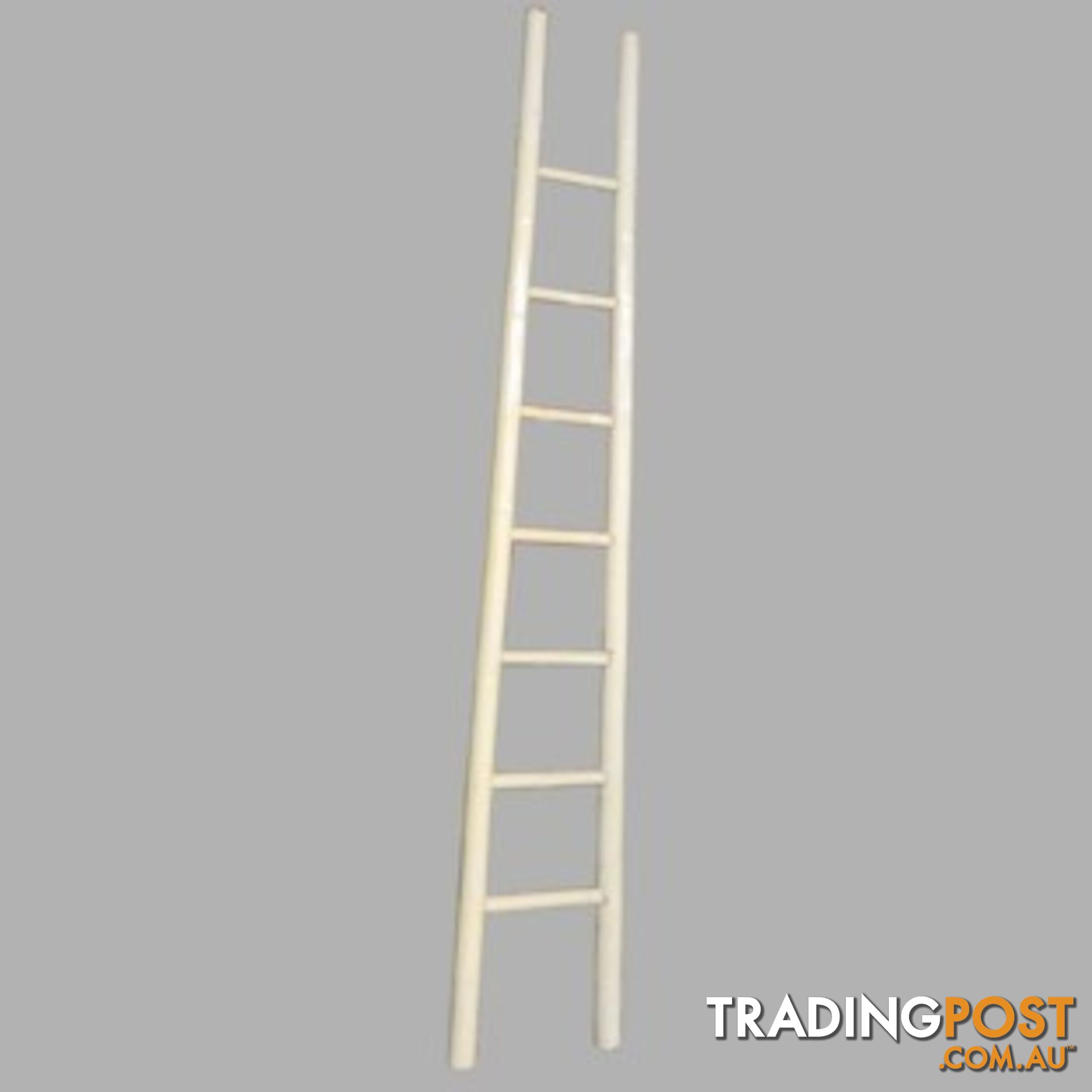 White Lacquer Bamboo Ladder