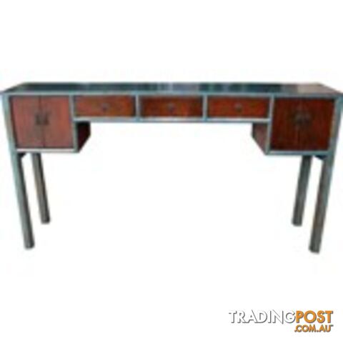 Original Painted Multi-drawers Chinese Hallway Table
