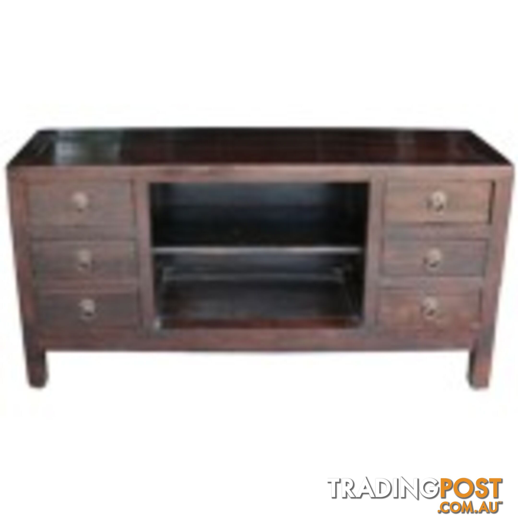 Brown Low Chinese Sideboard TV Sideboard