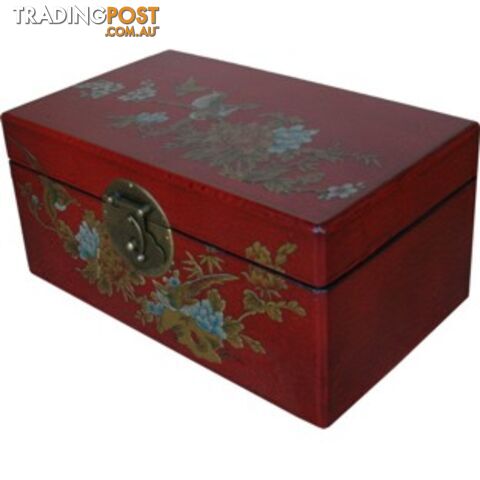 Chinese Red Painted Storage Box