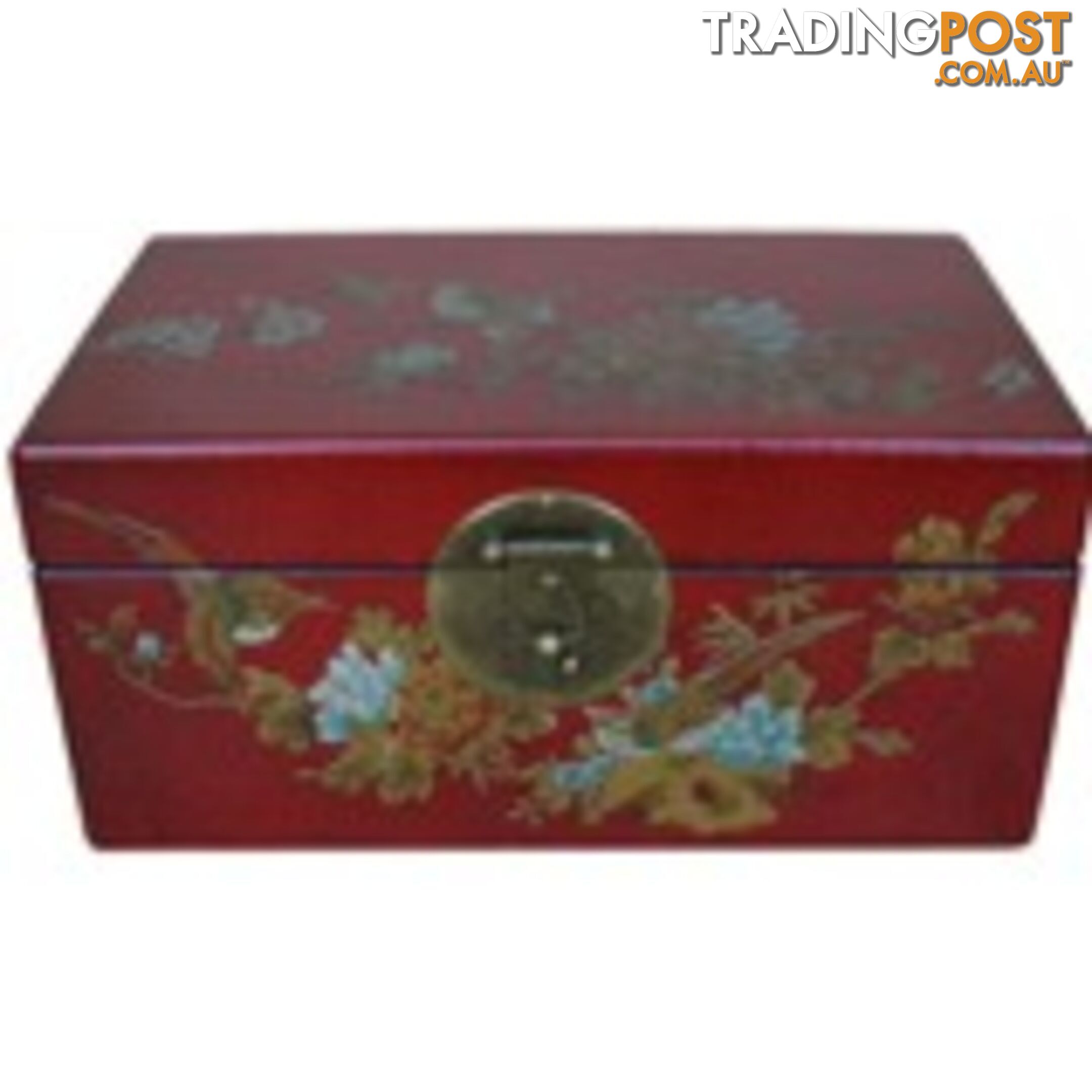 Chinese Red Painted Storage Box