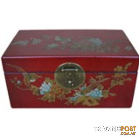 Chinese Red Painted Storage Box