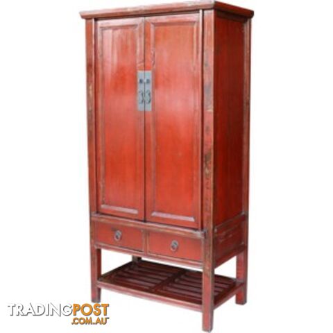 Chinese Red Medium Wedding Cabinet jiangxi Province Origin