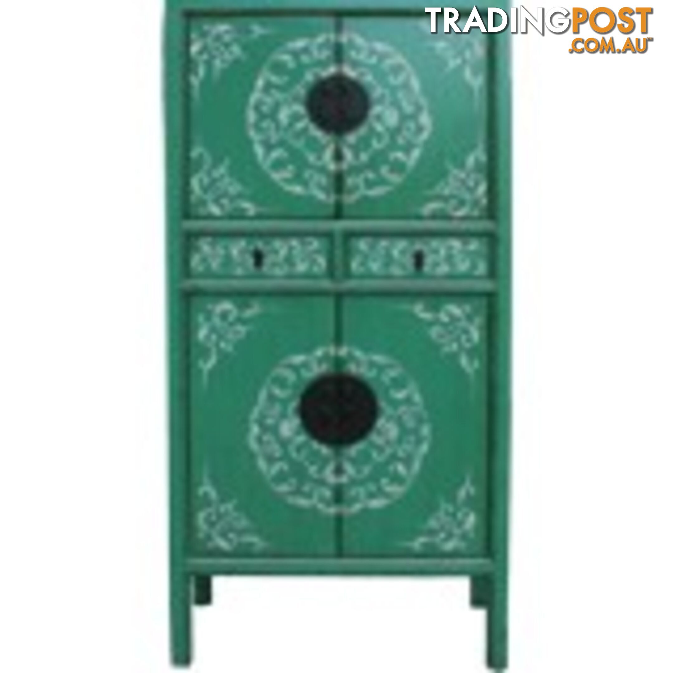 Green Chinese Wedding Cabinet