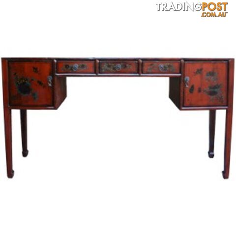 Original Painted Multi-drawers Chinese Hallway Table