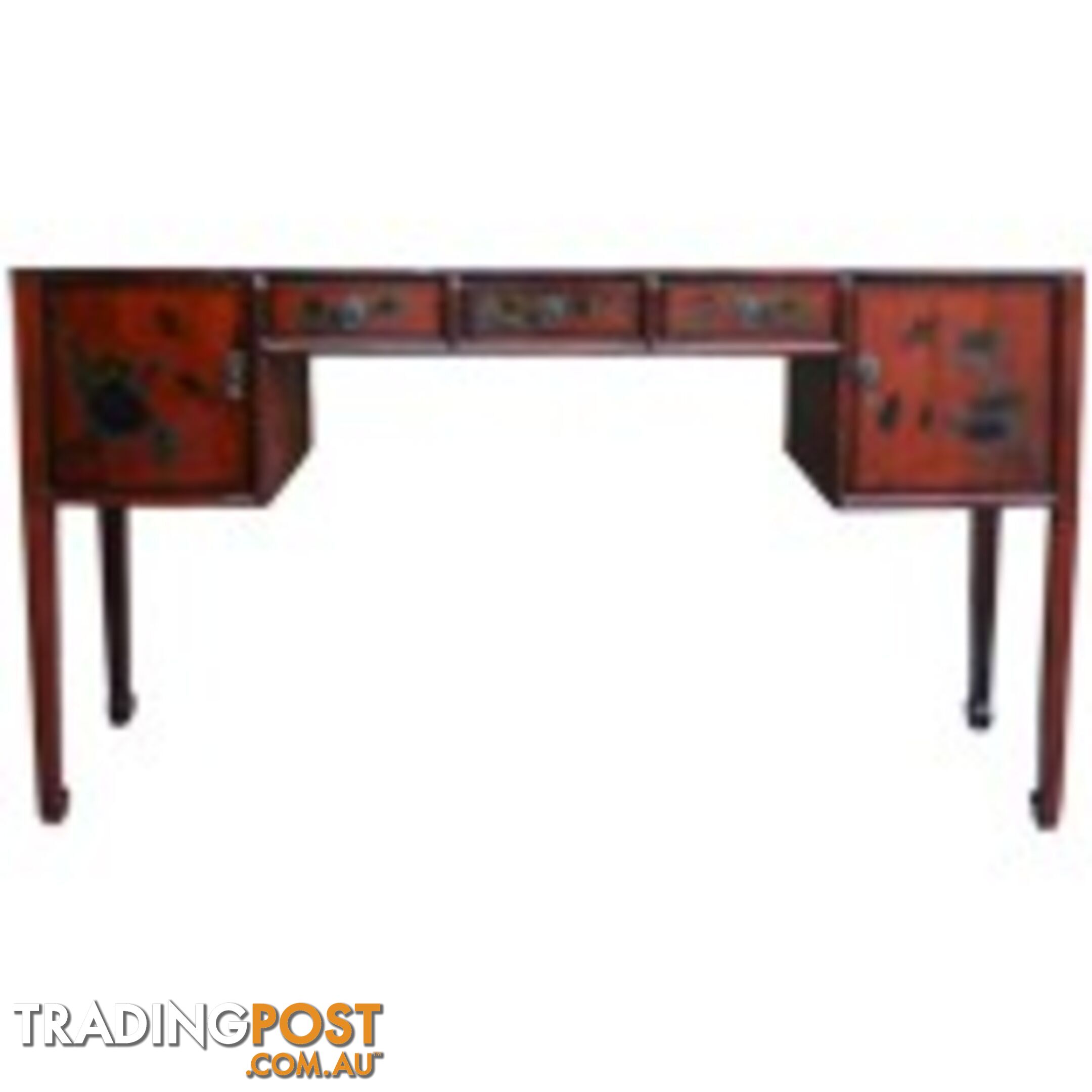 Original Painted Multi-drawers Chinese Hallway Table